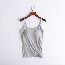 Lade das Bild in den Galerie-Viewer, 2023 Sale 48% Off - Tank with Built-In Bra Xuvings Store
