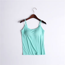 Lade das Bild in den Galerie-Viewer, 2023 Sale 48% Off - Tank with Built-In Bra Xuvings Store
