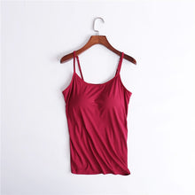 Lade das Bild in den Galerie-Viewer, 2023 Sale 48% Off - Tank with Built-In Bra Xuvings Store
