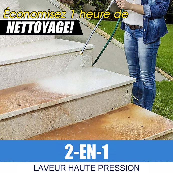 2-en-1 Nettoyeur Haute Pression 2.0 ciaovie