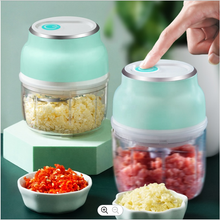 Lade das Bild in den Galerie-Viewer, 150ML/230ML Kitchen Portable Garlic Vegetable Food Processors Meat Mincer Electric Mini Chopper eprolo
