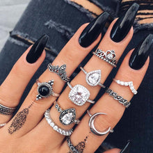 Lade das Bild in den Galerie-Viewer, 30 Styles of Trendy Boho Midi Knuckle Ring Set For Women Crystal Geometric Finger Rings Fashion Bohemian Jewelry DSers
