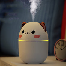 Lade das Bild in den Galerie-Viewer, 200ml Air Humidifier Cute Kawaiil Aroma Diffuser With Night Light Cool Mist For Bedroom Home Car Plants Purifier Humificador DSers
