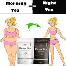 Lade das Bild in den Galerie-Viewer, 28 Days Detox Tea Evening &amp; Morning Burning Fat Colon Cleanse Flat Belly Natural Balance Accelerated Slim Weight Loss Products
