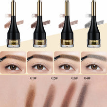 Lade das Bild in den Galerie-Viewer, 4 Color Eyebrow Cream Enhancers Long-lasting Waterproof Air-cushion Dye Eye Brows Gel Brown Tinted Liquid Eyebrows Tint Makeup DSers
