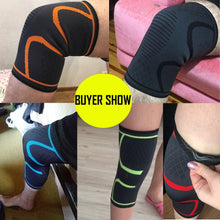 Lade das Bild in den Galerie-Viewer, 1PCS Fitness Running Cycling Knee Support Braces Elastic Nylon Sport Compression Knee Pad Sleeve for Basketball Volleyball OMG Shop Zone
