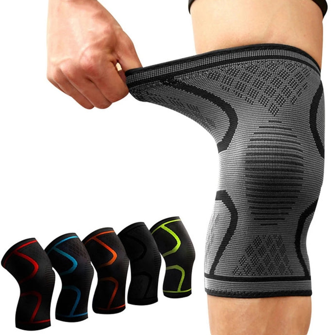 1PCS Fitness Running Cycling Knee Support Braces Elastic Nylon Sport Compression Knee Pad Sleeve for Basketball Volleyball OMG Shop Zone