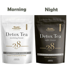 Lade das Bild in den Galerie-Viewer, 28 Days Detox Tea Evening &amp; Morning Burning Fat Colon Cleanse Flat Belly Natural Balance Accelerated Slim Weight Loss Products
