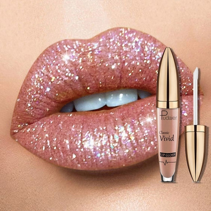 18 Colors Diamond Shimmer Glitter Lipg Loss Matte To Glitter Liquid Lipstick Waterproof Diamond Pearl Colour Lip Gloss Make Up DSers