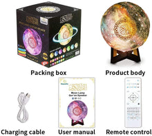 Load image into Gallery viewer, 16 Colors LED Quran Moon Light Ramadan Speaker nebula-light.com
