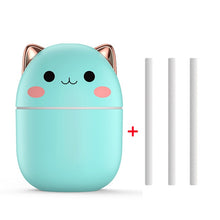 Lade das Bild in den Galerie-Viewer, 200ml Air Humidifier Cute Kawaiil Aroma Diffuser With Night Light Cool Mist For Bedroom Home Car Plants Purifier Humificador DSers
