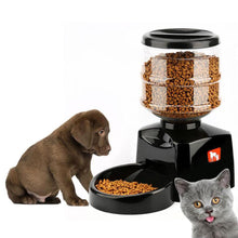 Lade das Bild in den Galerie-Viewer, 5.5L Automatic Pet Feeder With Voice Message Recording And LCD Screen x
