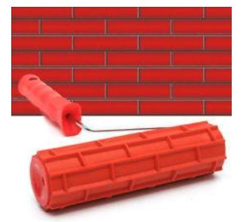 3D Rubber Wall Painting Roller x